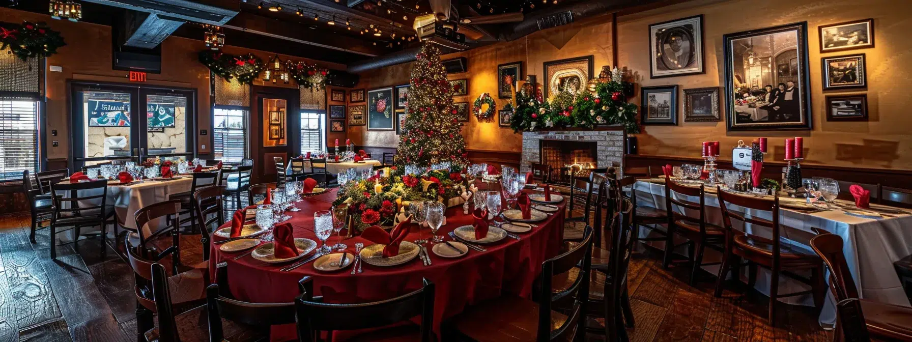 Discover North Dallas' Premier Fine Dining Destinations 5 a beautifully decorated private dining room filled with elegant table settings and festive decorations for a special occasion celebration at a fine dining establishment in north dallas.