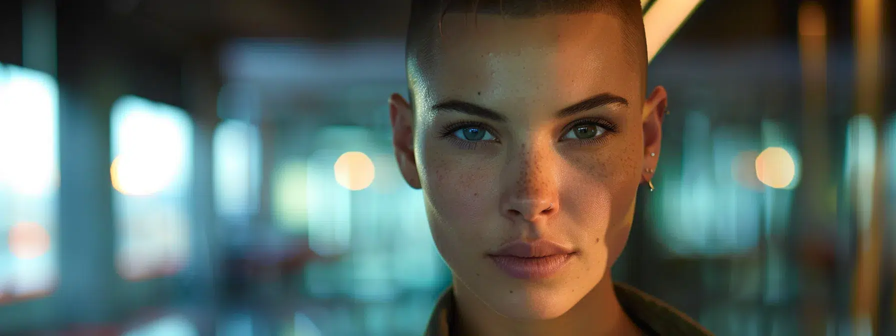 Mastering the Undercut: A Step-by-Step Guide for Men 2 a person with an undercut hairstyle looking confidently into the camera.