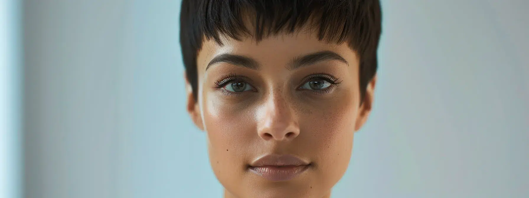 Pixie Cut Styling Tips for Every Face Shape 2 a woman with a pixie cut styled differently to suit various face shapes.