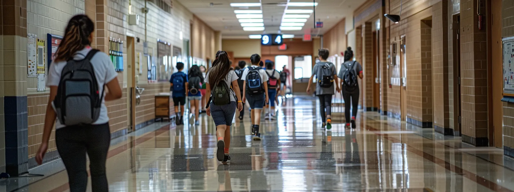 Discovering Premier High Schools in North Dallas 1 students walking through the halls of a top high school in north dallas.
