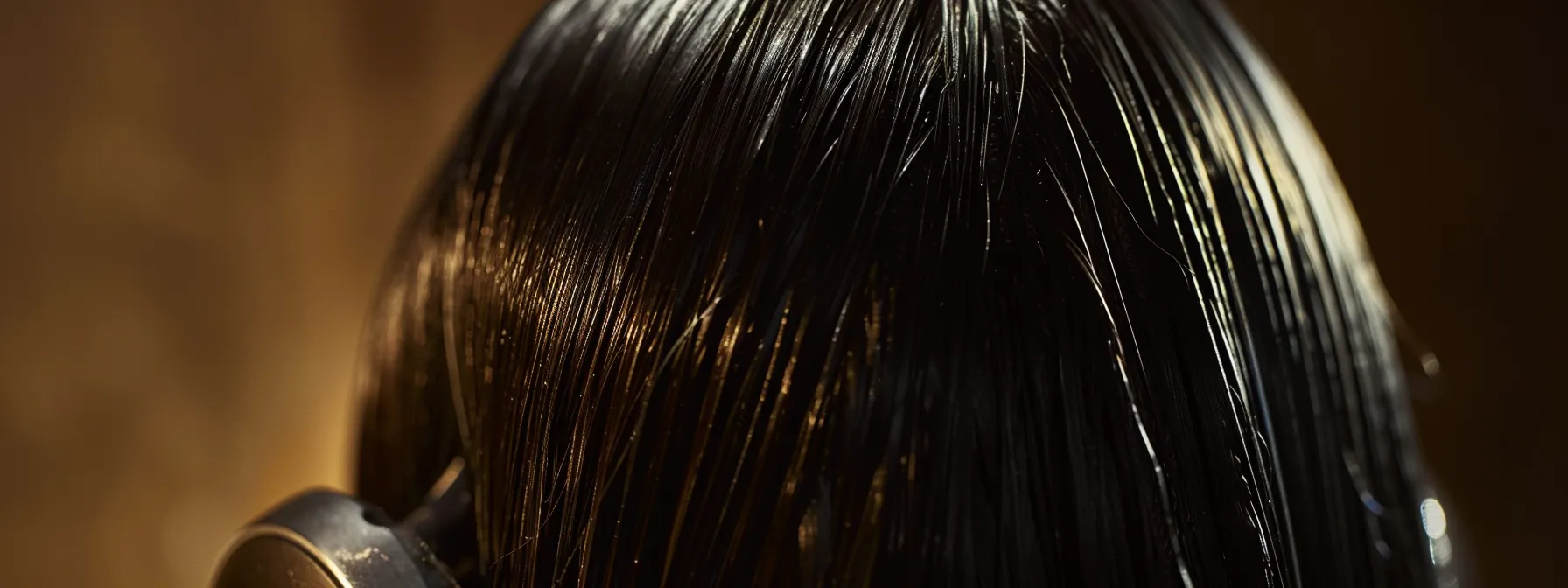 Ultimate Guide to the Best Products for Short Hair Care 1 a sleek, perfectly styled bob hairstyle being carefully shaped with a flat iron.