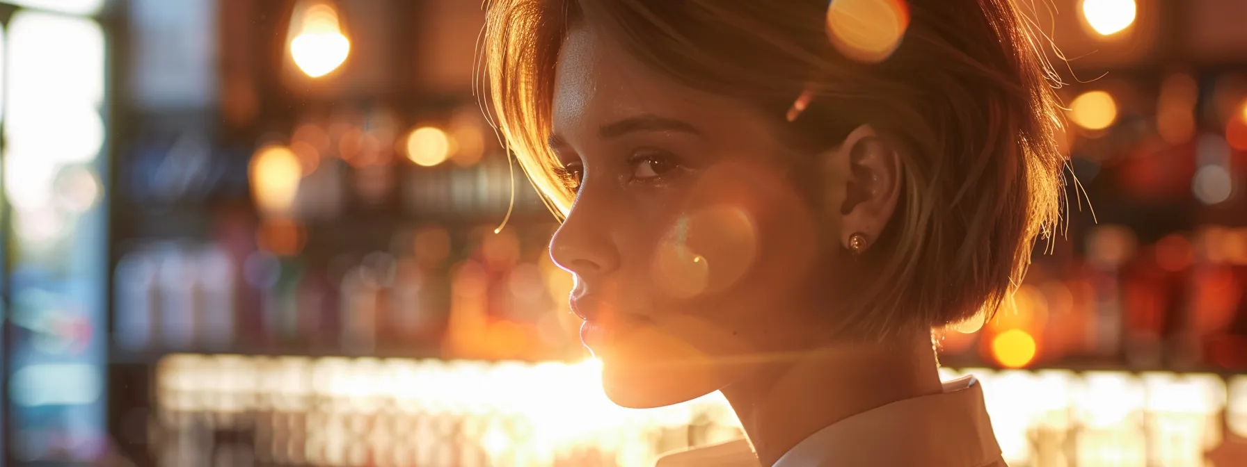 Ultimate Guide to the Best Products for Short Hair Care 7 vibrant short hair glowing under salon lights, styled to perfection with a sleek, healthy shine.