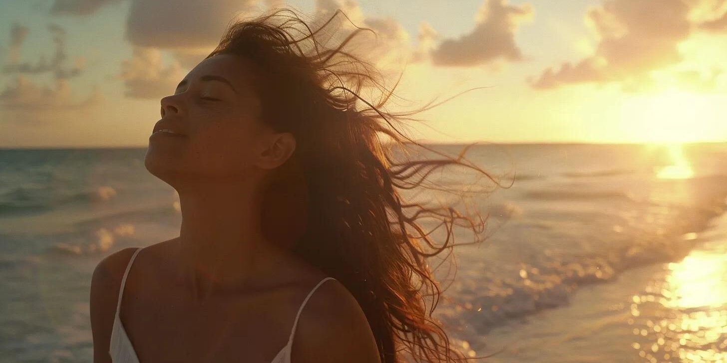 healthy-hair-blowing-in-the-w-24f0cd1c-1dfe-4240-a69a-c15fc21c7af7.webp woman with long healthy hair blowing in the wind at the beach